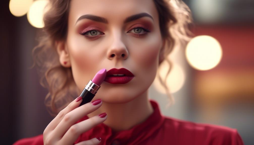 detailed lipstick color description